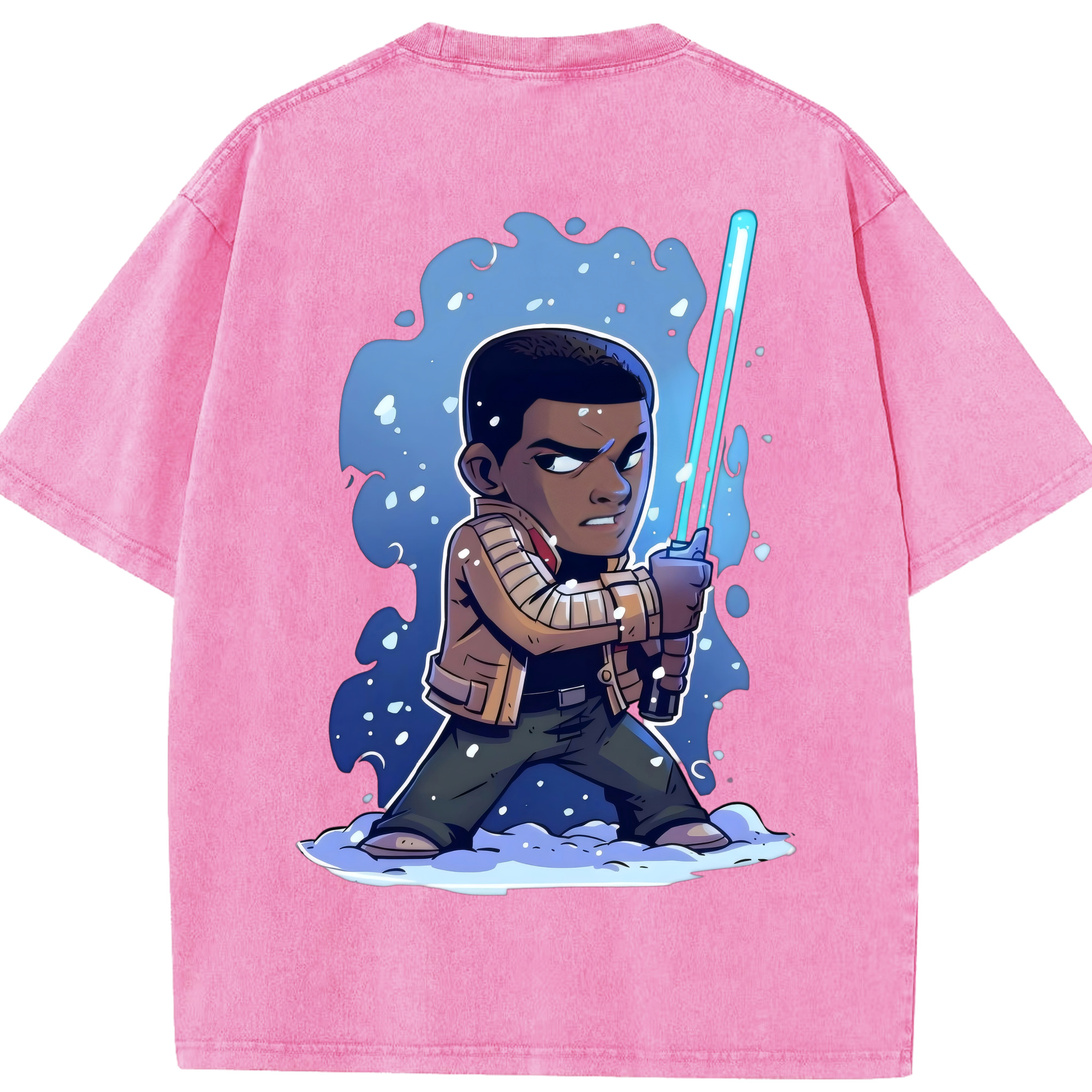 （画像用） スター・ウォーズ Star Wars 綿100% ヴィンテージ風 半袖Tシャツ（背面プリント）